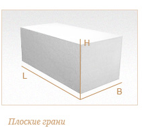 Газобетонный стеновой блок ГРАС