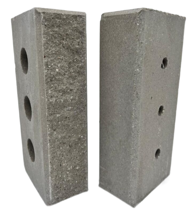 Камский облицовочный серый премиум кирпич 1НФ