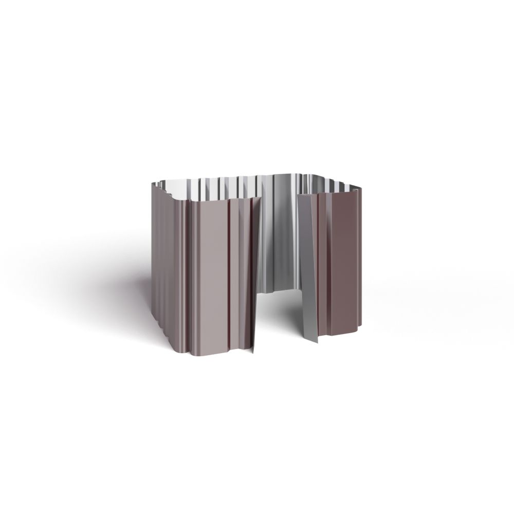 Держатель трубы 76х102 (на кирпич) полиэстер