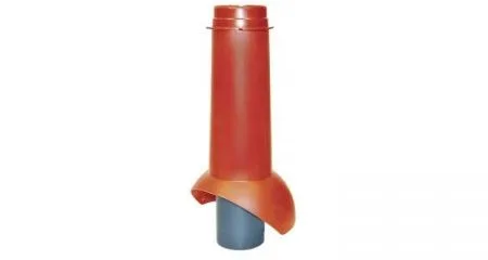 Выход канализации Pipe-VT 110 изолированный красный
