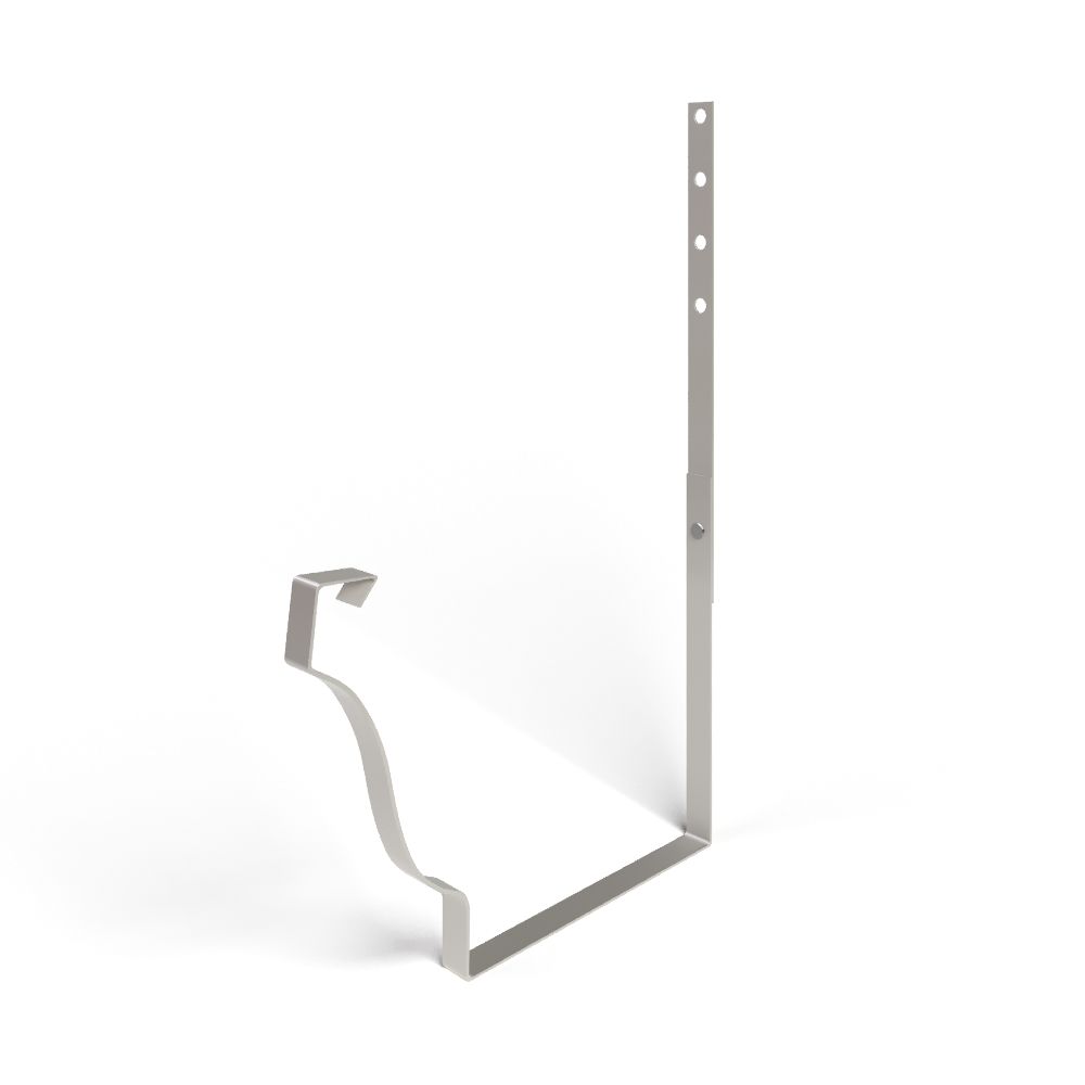 Держатель желоба 120х86х330 (4 мм) RAL9010