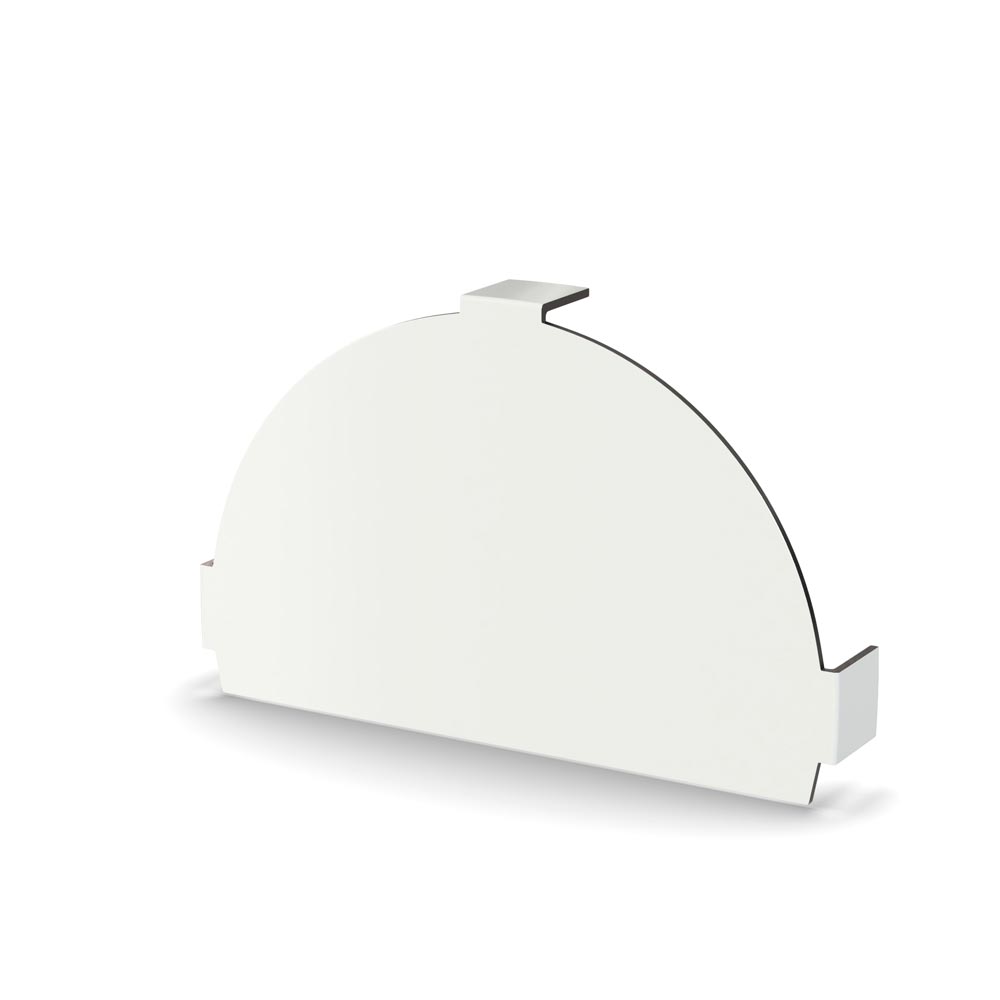 Заглушка конька круглого простая