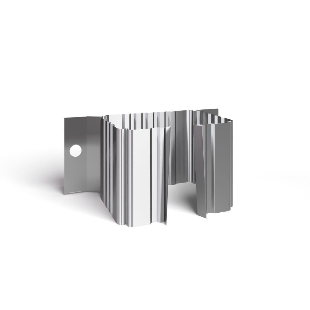 Держатель трубы 76х102 (на дерево) оцинковка