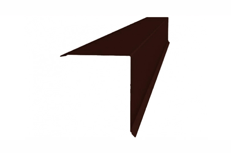 Конек односкатной кровли 160*160 Satin Matt 0.5