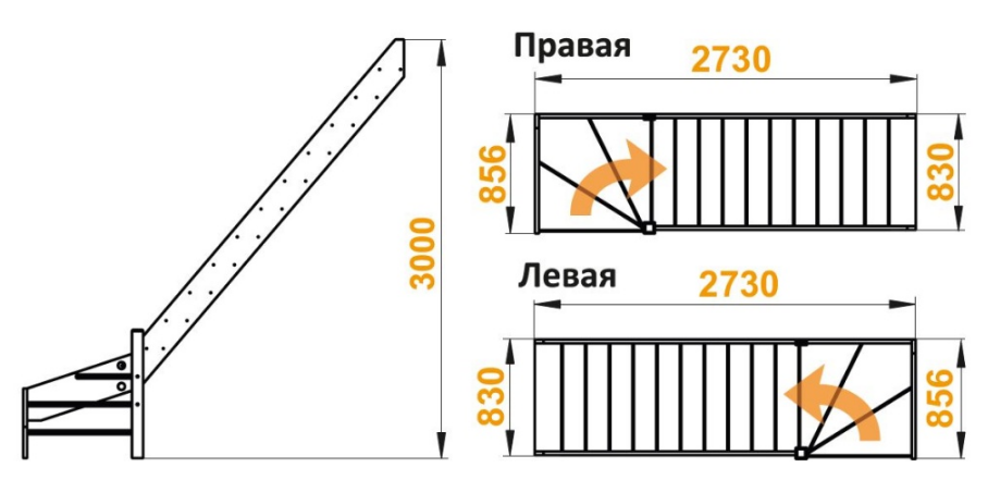 Лестница ЛС-14м