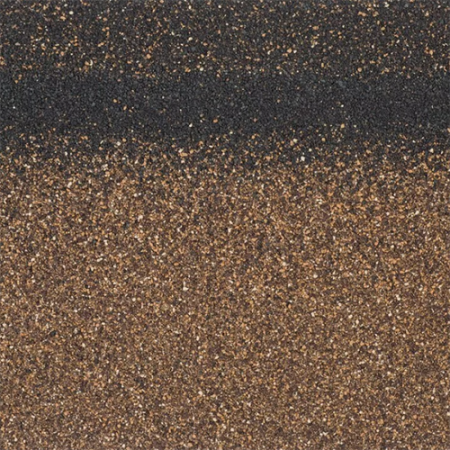 Коньково-карнизная черепица Технониколь Дюна коричневый