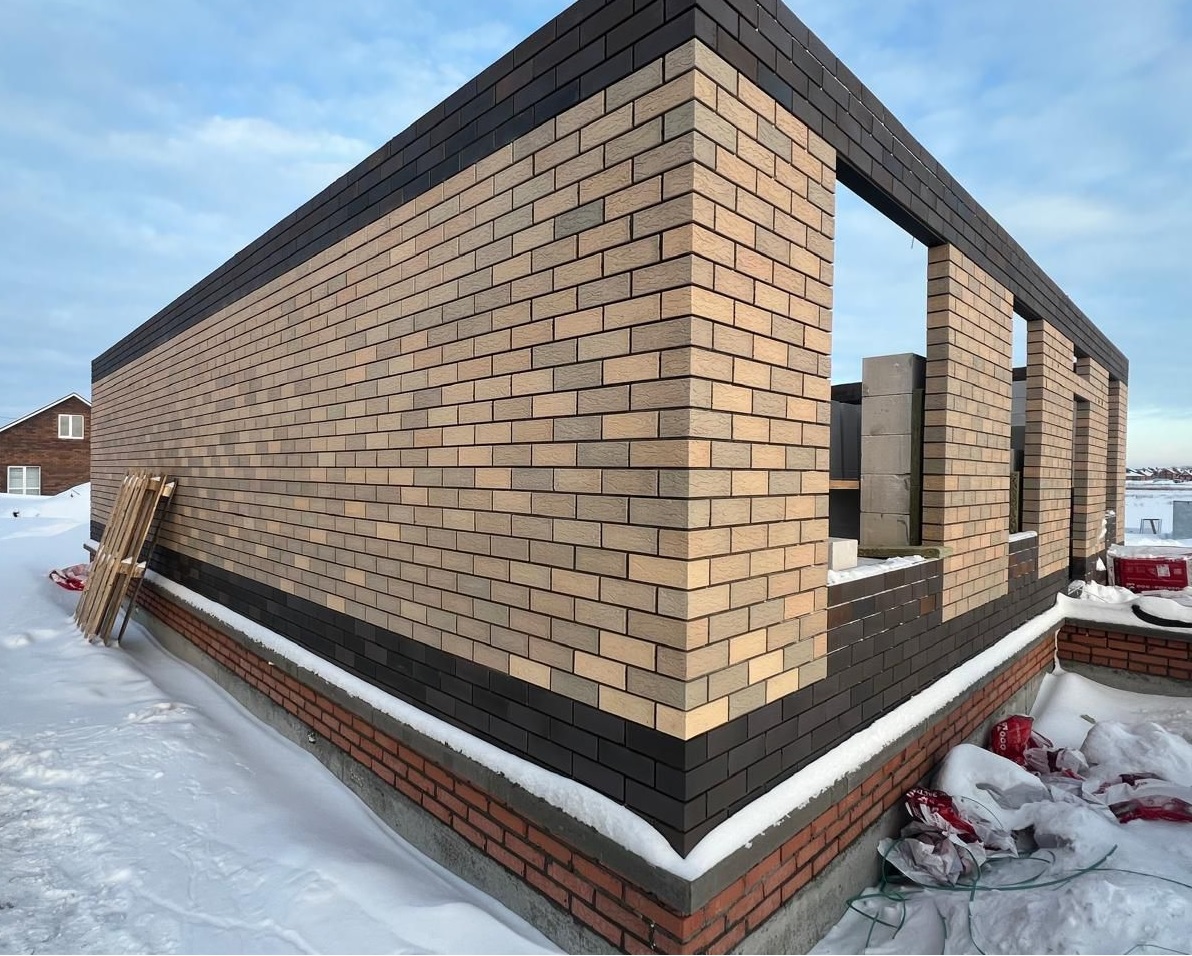 Белебеевский кирпич лицевой 1НФ Флеш Лайт рустик