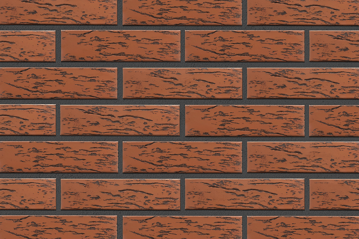 Белебеевский кирпич лицевой 1НФ гранат рустик