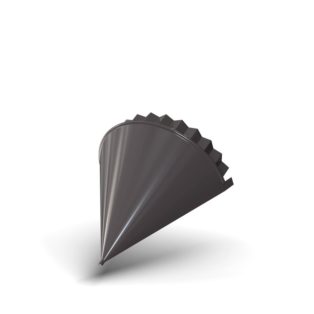 Заглушка конька круглого конусная