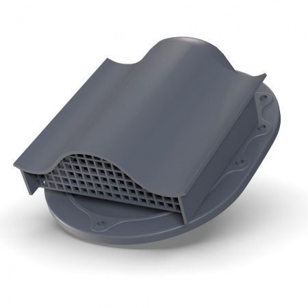 Вентиль P-KTV Ø110 универсальный серый