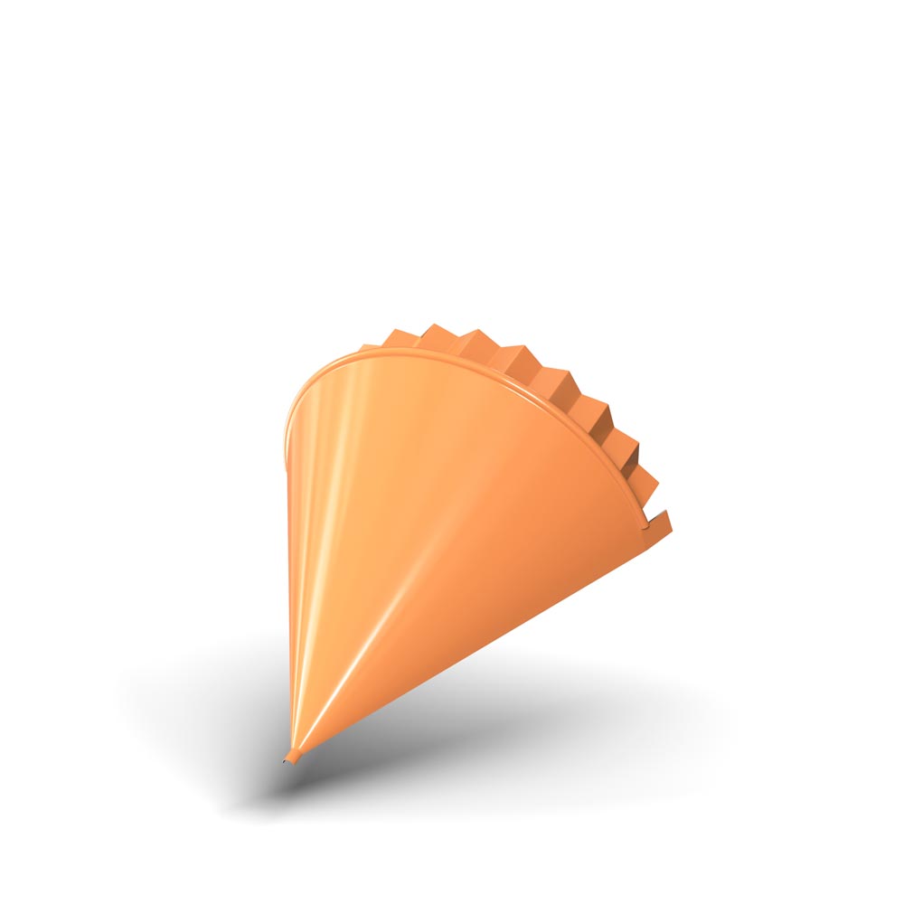 Заглушка конька круглого конусная