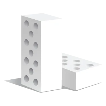 Кирпич силикатный полнотелый Novoblock Новоблок 2,1 НФ белый