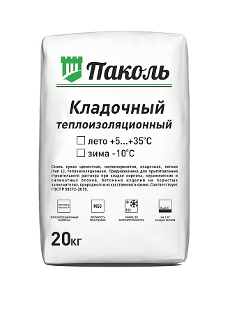 Паколь кладочный теплоизоляционный