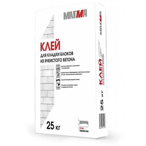 Клей для газобетона Теплон зимний